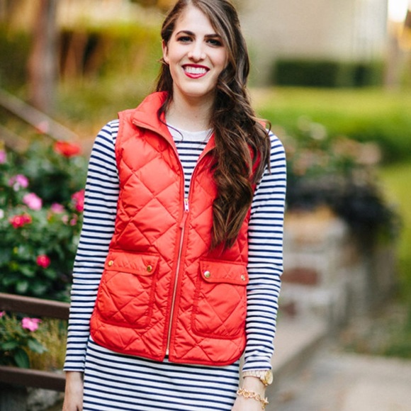 J. Crew | Jackets & Coats | J Crew Excursion In Fiery Poppy Red | Poshmark
